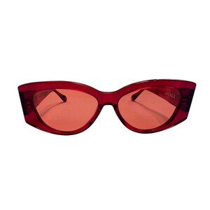 APERCU x Suarez Sisters Suarez First Edition Sunglasses in Tomato
